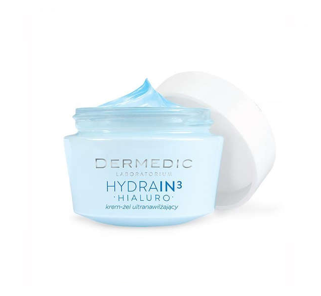 DERMEDIC HYDRAIN 3 HIALURO - krem-żel ultranawilżający, 50ml - Best ...