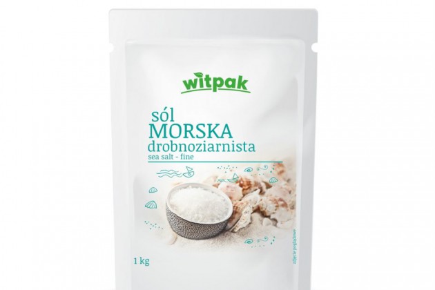 Sól morska drobnoziarnista 1000g WITPAK