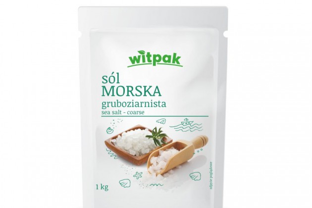 Sól morska gruboziarnista 1000g WITPAK