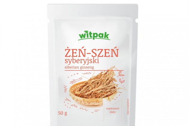 ŻEŃ-SZEŃ SYBERYJSKI korzeń cięty 50g WITPAK