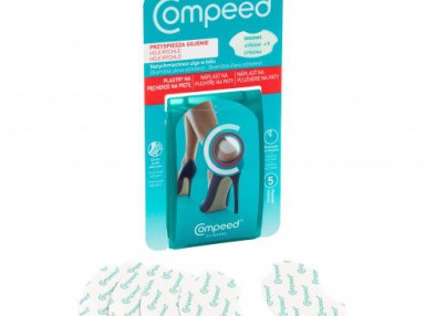 Compeed plastry na pęcherze na piętę średnie 5 sztuk